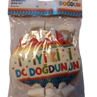 Funstar İyiki Doğdun Kaynana Dili ( 6 Ad )