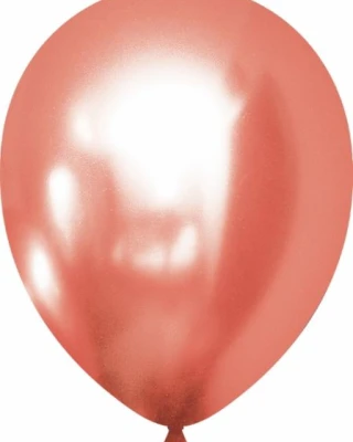6 İnc Rose Gold Krom Balon 50 li