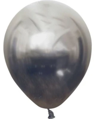 6 İnc Space Grey Krom Balon 50 li