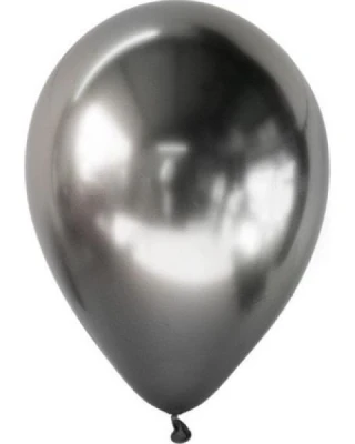 6 İnc Krom Balon Silver 50 li