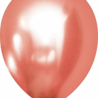 6 İnc Rose Gold Krom Balon 100 lü