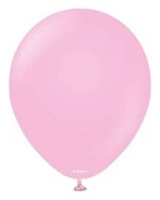 12 İNÇ ŞEKER PEMBE İÇ MEKAN BALON 100 LÜ (KAL)