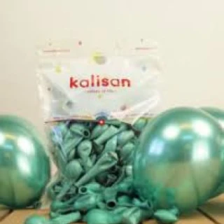 5 INC GREEN GOLD MİRROR BALON 100LÜ