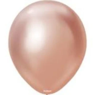12 INC MİRROR ROSE GOLD BALON 50Lİ