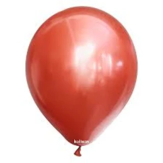 12 INC MİRROR RED BALON 50Lİ