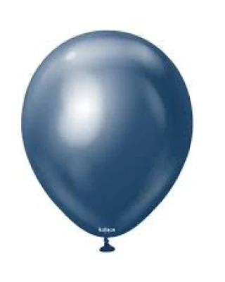 12 INC MİRROR NAVY BALON 50Lİ