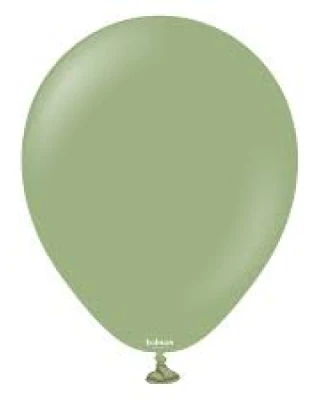 12 INC RETRO EUCALYPTUS BALON 100LÜ
