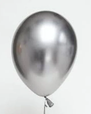 18 INC MİRROR SİLVER BALON 25Lİ