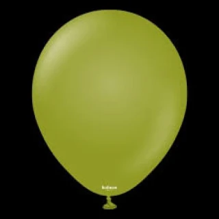 18 INC RETRO OLİVE BALON 25Lİ