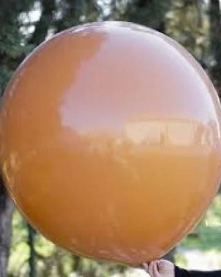 24 INC KARAMEL KAHVE BALON 2Lİ