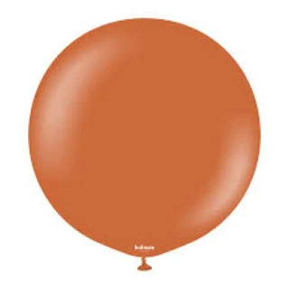 24 INC RETRO RUST ORANGE BALON 2Lİ