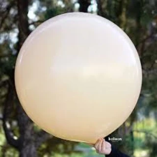 24 INC RETRO WHİTE SAND BALON 2Lİ