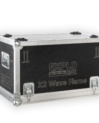 X2 Wave Flame Flight Case
